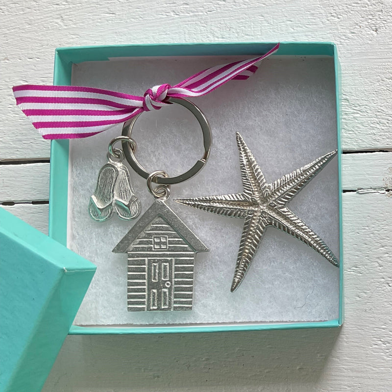 Boxed Gift Set - Keyring & Starfish