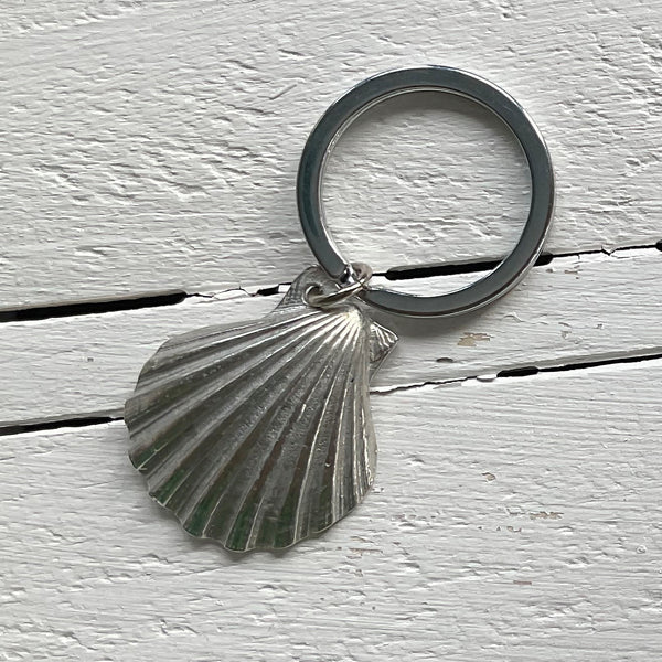 Scallop Shell Keyring – Compton and Clarke Retail