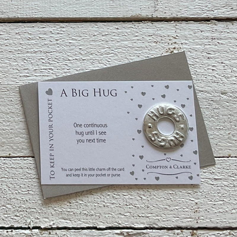 A Big Hug Pocket Charm