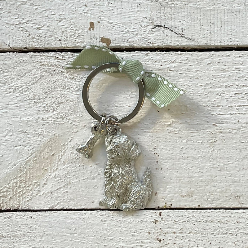 Dog & Bone Keyring