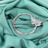 Butterfly Scarf Ring