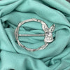 Hare Scarf Ring
