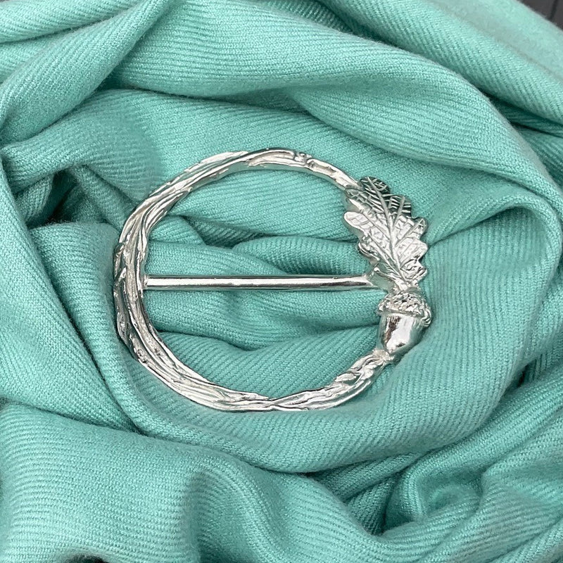 Acorn Scarf Ring