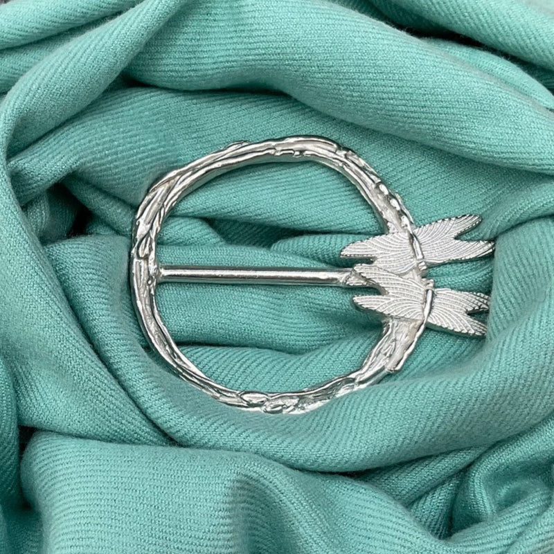 Dragonfly Scarf Ring