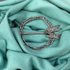 Vintage Dragonfly Scarf Ring