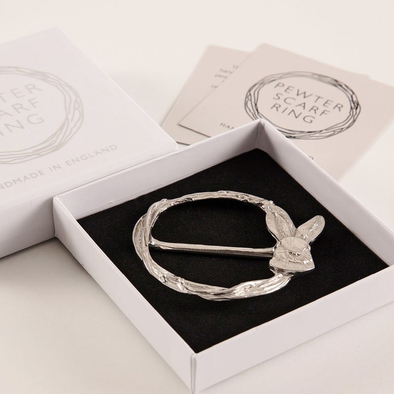 Hare Scarf Ring