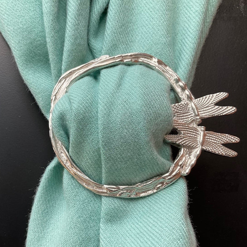 Dragonfly Scarf Ring