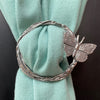 Vintage Butterfly Scarf Ring